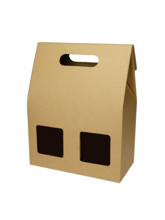 Darčeková škatuľka s dvomi okienkami
