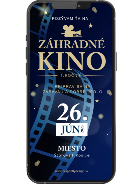 Pozvánka na záhradné kino