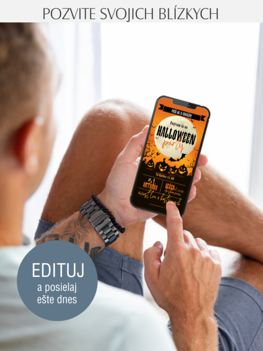 Pozvánka na Hallowensku párty