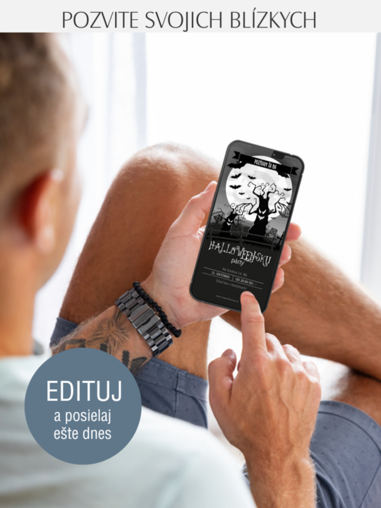 Pozvánka na Hallowensku párty