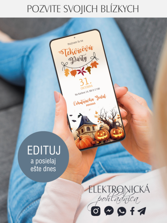 Pozvánka na Tekvicovú párty